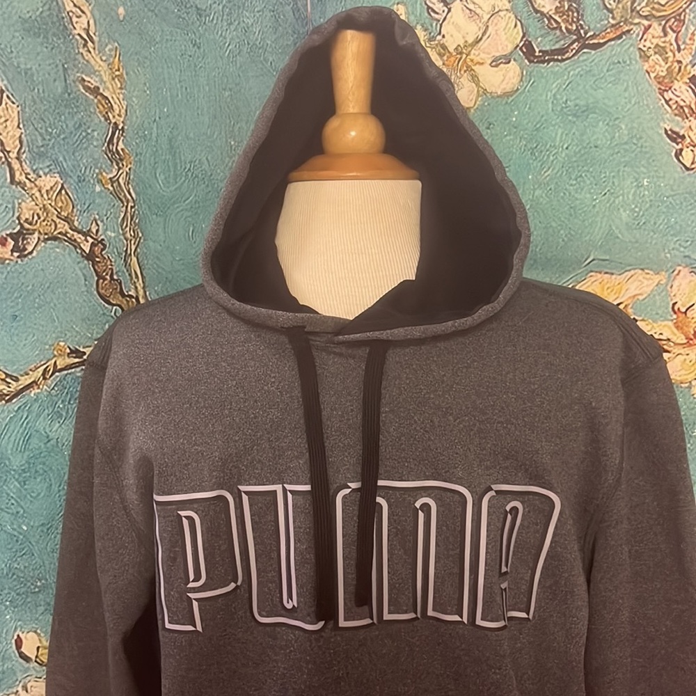Puma Hoodie Gray Size M